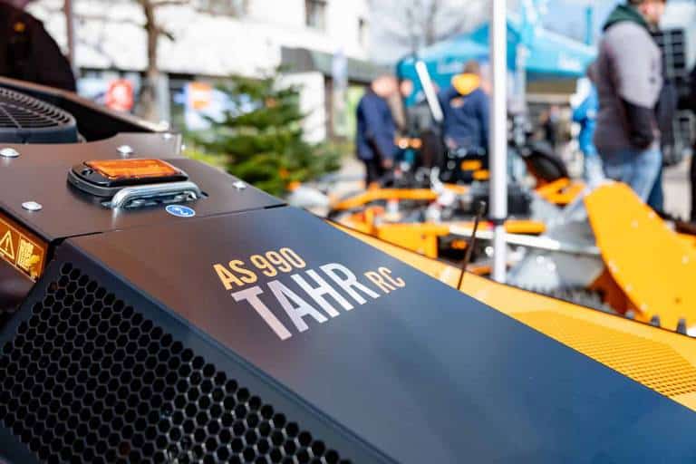 AriensCo with the brands Ariens and AS-Motor at their booth at this years fair: ForstLIve in Offenburg. Presenting their new products to visitors.